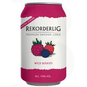 Rekorderlig Wild Berries EXTRA STRONG mit Pfand 24x0,33l