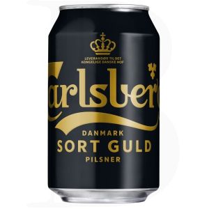 Carlsberg Sort Guld mit Pfand 24x0,33l