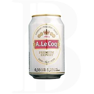 A Le Coq Premium Export mit Pfand 24x0,33l