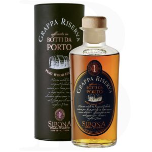 Sibona Grappa Riserva Botti da Porto 0,5l