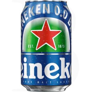 Heineken 0.0% alcohol free mit Pfand 24x0,33l