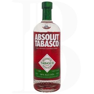 Absolut Tabasco Chili Pepper Flavored Vodka 1l