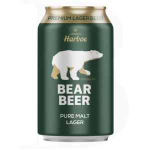 Bear Beer Lager 5,0% mit Pfand 24x0,33l