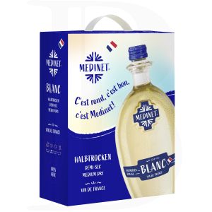 Medinet Weiß Halbtrocken BiB 3,0l