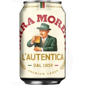 Birra Moretti L'Autentica mit Pfand 24x0,33l