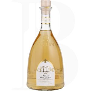 Cellini Grappa Oro 3 annate invecciata 0,7l