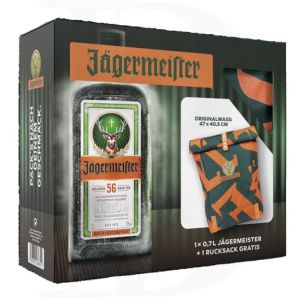 Jägermeister 0,7l + Backpack