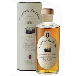 Sibona Grappa Riserva Botti da Sherry 0,5l