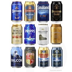 Bier-Mix Schweden 24x0,33l
