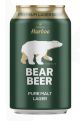 Bear Beer Lager 5,0% mit Pfand 24x0,33l