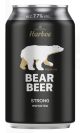 Bear Beer Strong 7,7% mit Pfand 24x0,33l