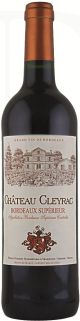 Château Cleyrac Bordeaux Supérieur AOC 0,75l