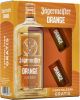 Jägermeister Orange 0,7  mit 2 Shotgläsern