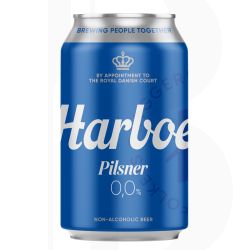 Harboe Pilsner alkoholfrei 0,0% mit Pfand 24 x 0,33 l
